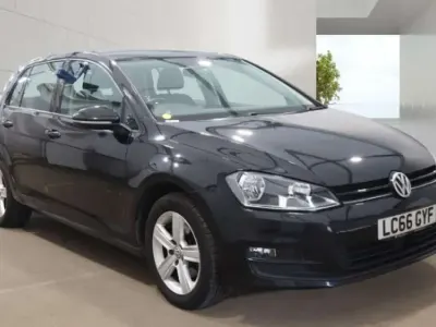 Used VW Golf VII Edition 125 HP (91 kW) 2016 Black Hatchback