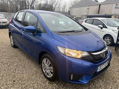 Used Honda Jazz S 102 HP (75 kW) 2017 Blue Hatchback