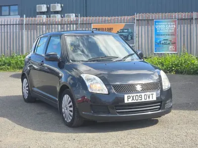 Used Suzuki Swift GL 91 HP (66 kW) 2009 Black Hatchback