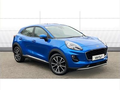 Used Ford Puma Titanium 125 HP (91 kW) 2020 Blue SUV