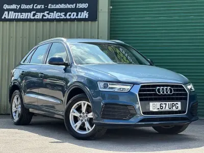 Begagnad Audi Q3 Sport 150 HK (110 kW) 2017 Blå SUV