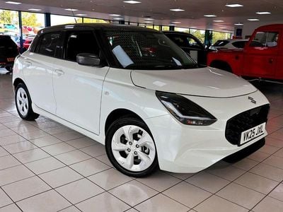 White Used 2025 Suzuki Swift Hatchback | £17,489 (Expensive)