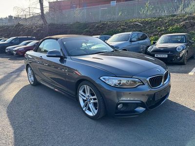 Used BMW 220 M Sport 187 HP (137 kW) 2017 Grey Cabriolet