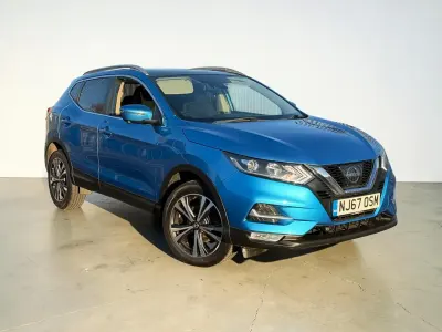 Used Nissan Qashqai N-Connecta 110 HP (80 kW) 2017 Blue SUV