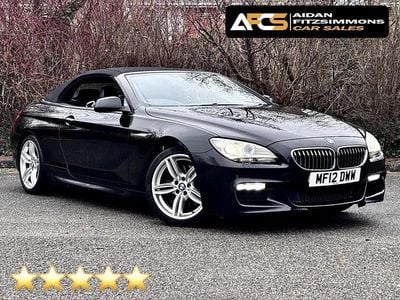 Black Used 2012 BMW 640 Cabriolet M Sport Cabriolet | £10,480 (Fair price)