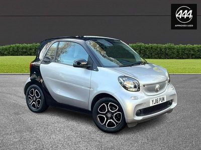 Silver Used 2016 Smart ForTwo Coupé Prime Coupe | £3,750 (Fair price)