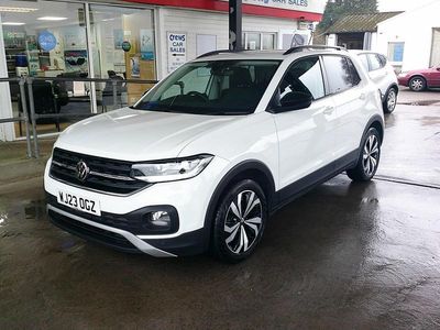 Used VW T-Cross Black Edition 2023 White SUV