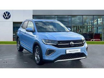 Blue Used 2024 VW T-Cross R-line SUV | £24,737 (A bit pricey)