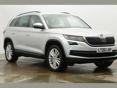 Used Skoda Kodiaq SE L 150 HP (110 kW) 2020 Brilliant silver metallic SUV