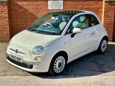 Used Fiat 500 Lounge 69 HP (50 kW) 2013 White Hatchback
