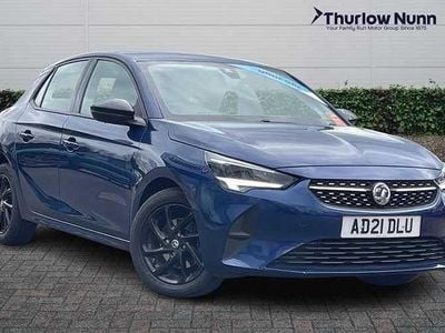 Used Vauxhall Corsa S 101 HP (74 kW) 2021 Blue Hatchback