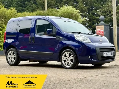 Used Fiat Qubo Trekking 80 HP (58 kW) 2016 Blue MPV
