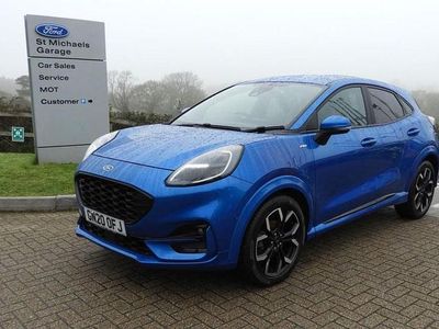 Used Ford Puma ST-Line X 125 HP (91 kW) 2020 Blue SUV