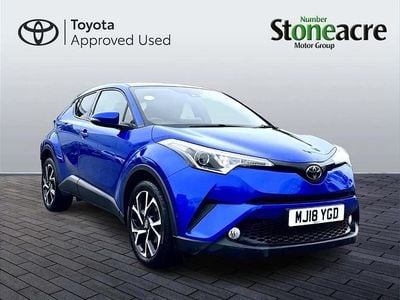 Blue Used 2018 Toyota C-HR Design SUV | £12,300 (Good price)