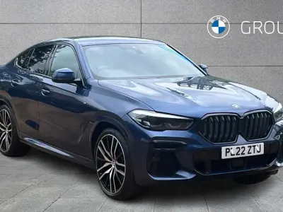 Used BMW X6 M Sport 286 HP (210 kW) 2022 Blue SUV