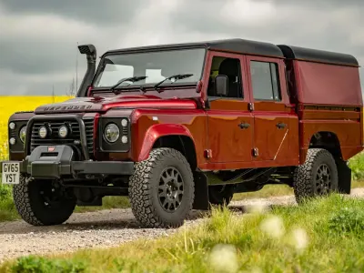 Używany Land Rover Defender 2015 Czerwony Pickup