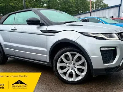 Used Land Rover Range Rover evoque HSE Dynamic 2018 Silver Cabriolet
