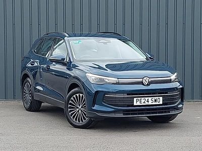 Blue Used 2024 VW Tiguan Life SUV | £29,298