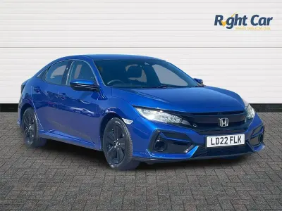 Used Honda Civic SE 126 HP (92 kW) 2022 Blue Hatchback
