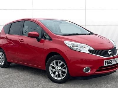 Used Nissan Note Acenta Premium 80 HP (58 kW) 2016 Red Hatchback