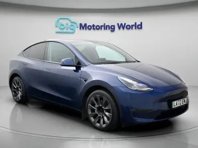 Used Tesla Model Y Long Range AWD 378 kW (514 HP) 2022 Blue SUV