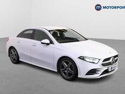 White Used 2020 Mercedes A200 AMG line Sedan | £16,649 (Good price)