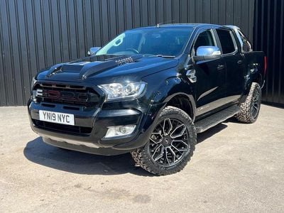 Begagnad Ford Ranger Limited 2019 Svart Pickup