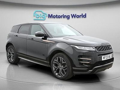 Used Land Rover Range Rover evoque R-Dynamic 150 HP (110 kW) 2020 Black SUV