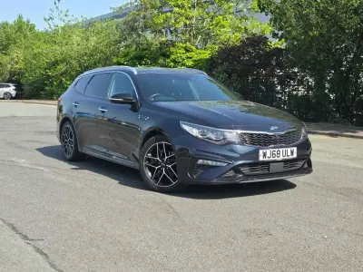 Used Kia Optima GT-Line S 136 HP (100 kW) 2018 Blue Estate