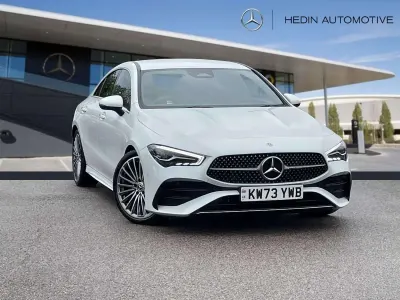 Used Mercedes CLA180 AMG Line Premium 2023 White Sedan