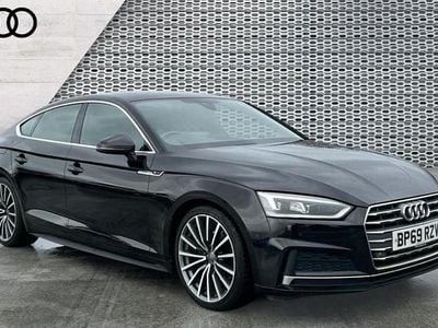 Used Audi A5 Sportback S-Line 150 HP (110 kW) 2019 Black Hatchback