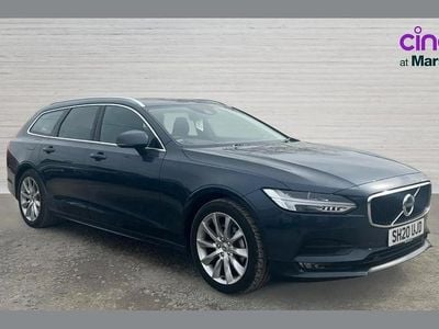 Used Volvo V90 Momentum 254 HP (186 kW) 2020 Blue Estate