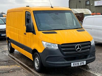 Used Mercedes Sprinter 2019 Yellow Van