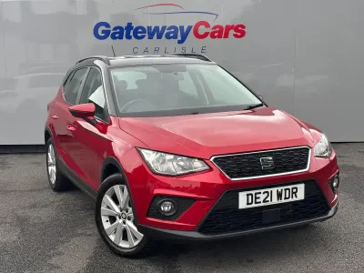 Used Seat Arona SE Technology 95 HP (69 kW) 2021 Red SUV