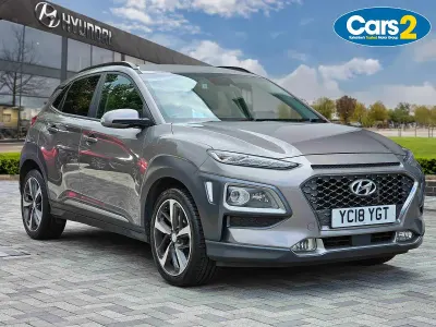 Used Hyundai Kona Premium 177 HP (130 kW) 2018 Grey SUV