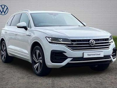Used VW Touareg R-line 340 HP (250 kW) 2020 White SUV