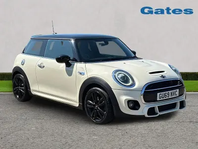 Begagnad Mini Cooper S Hatch 2019 Vit Halvkombi