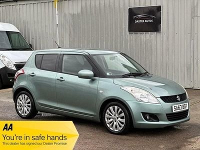 Green Used 2013 Suzuki Swift SZ4 Hatchback | £7,490 (Fair price)