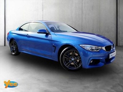 Used BMW 435 M Sport 313 HP (230 kW) 2016 Blue Cabriolet
