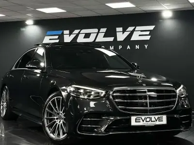 Begagnad Mercedes S350 AMG Line Premium 286 HK (210 kW) 2022 Grå Sedan