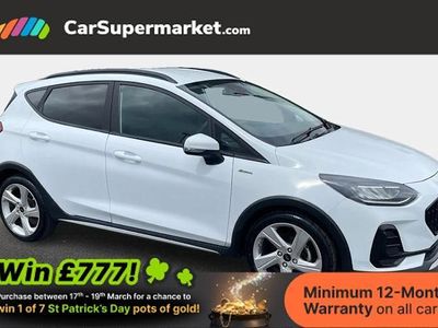 Used Ford Fiesta Active 125 HP (91 kW) 2022 White Hatchback