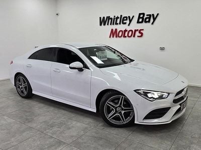 Used Mercedes CLA180 AMG line 136 HP (100 kW) 2020 White Sedan