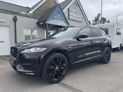 Used Jaguar F-Pace R-Sport 250 HP (183 kW) 2018 Black SUV