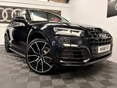 Used Audi Q5 S-Line 190 HP (139 kW) 2018 Blue SUV