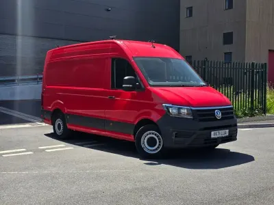 Used VW Crafter Trendline 140 HP (102 kW) 2021 Red Van