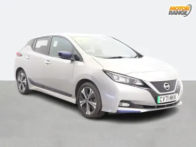 Used Nissan Leaf Tekna 110 kW (150 HP) 2021 Silver Hatchback