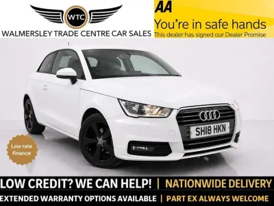 Używany Audi A1 Sport 95 KM (69 kW) 2018 Biały Hatchback