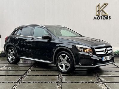 Used Mercedes GLA220 AMG line 170 HP (125 kW) 2015 Black SUV