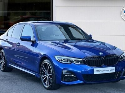 Begagnad BMW 330e M Sport 288 HK (211 kW) 2019 Blå Sedan