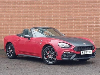 Used Abarth 124 Spider 170 HP (125 kW) 2019 Red Cabriolet